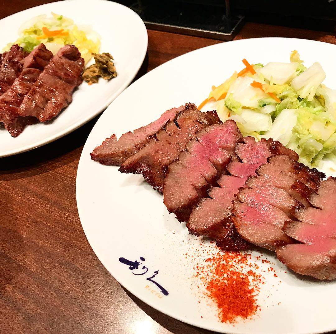 不用去仙台也吃到厚燒牛舌@ 大阪梅田利久牛舌