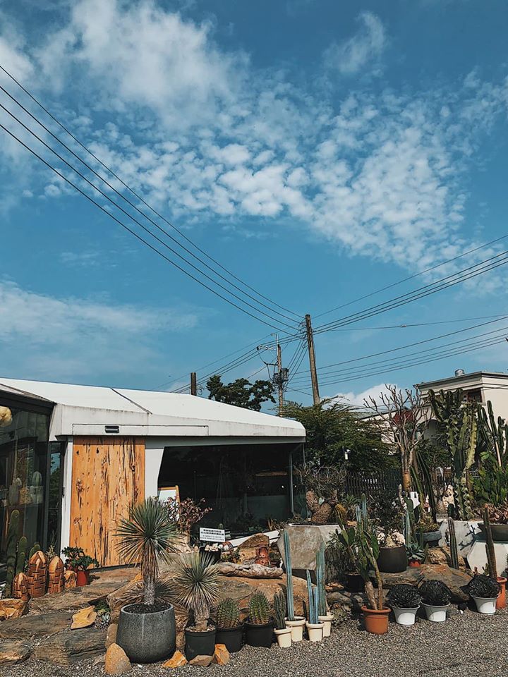 彰化景點大熱推薦酉 Succulent & Artwork是台灣第一間塊根植物專門店。幾何建築溫室搭配戶外的沙漠造景，營造出原始生態的生長樣貌