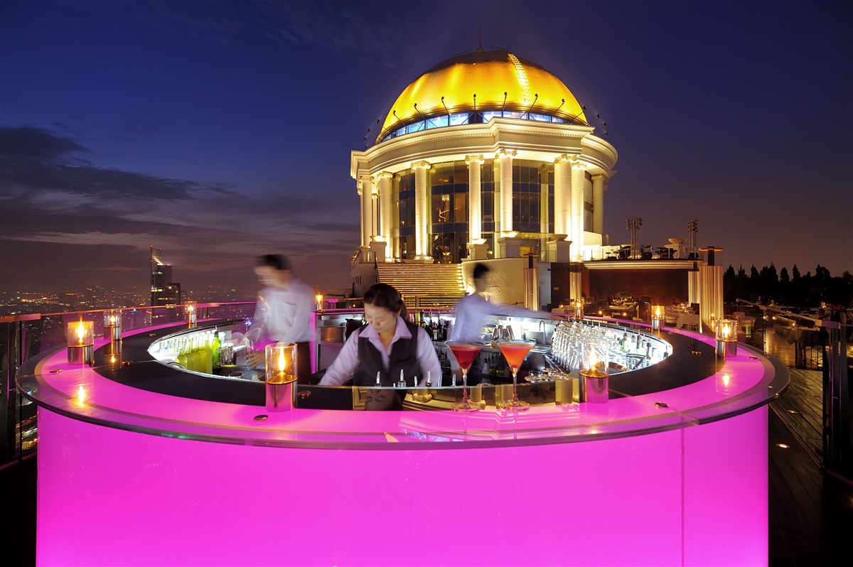 360度無敵靚景！曼谷十大天台酒吧Sky Bar！(前篇) - Sky Bar @ lebua at State Tower