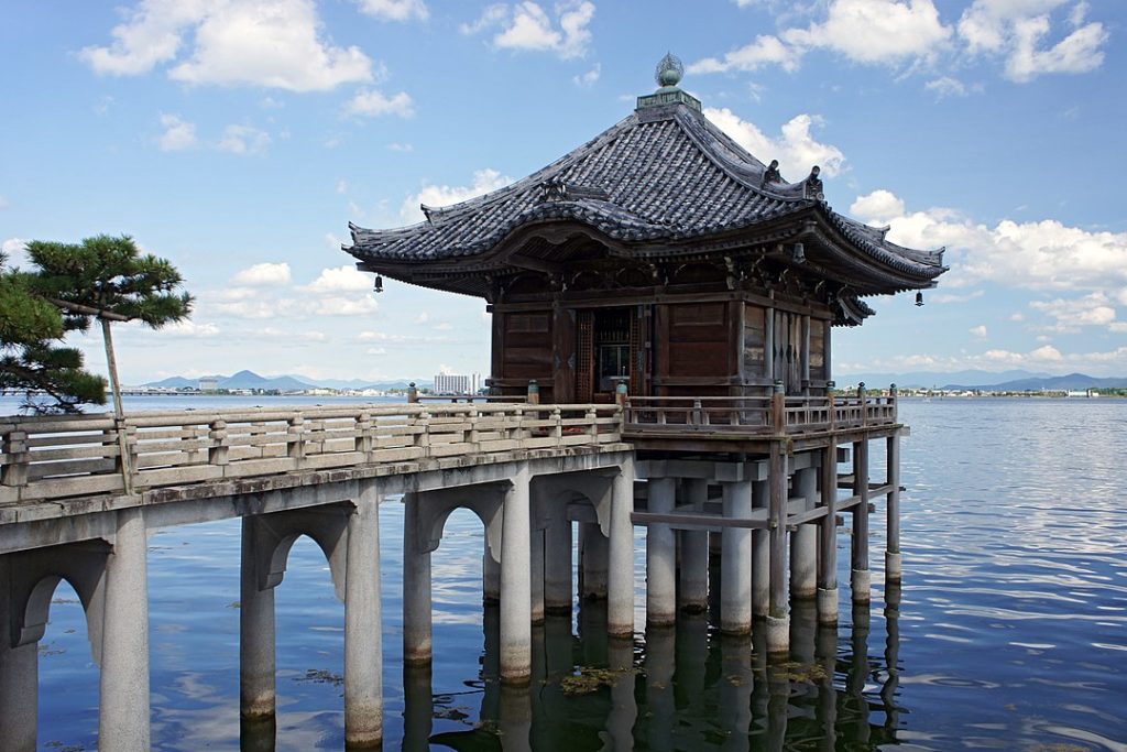 京都琵琶湖交通 大阪琵琶湖交通 JR琵琶湖線 京阪大津線 琵琶湖周遊券 琵琶湖一日遊 琵琶湖景點 琵琶湖自由行
浮御堂（滿月寺）近江八景堅田落雁