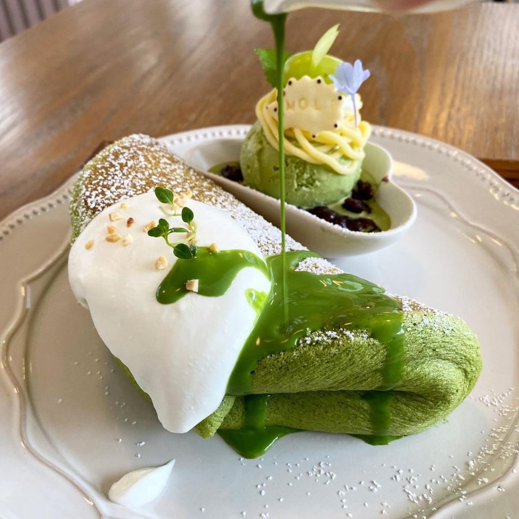 小巷茉莉招牌小山園抹茶舒芙蕾
