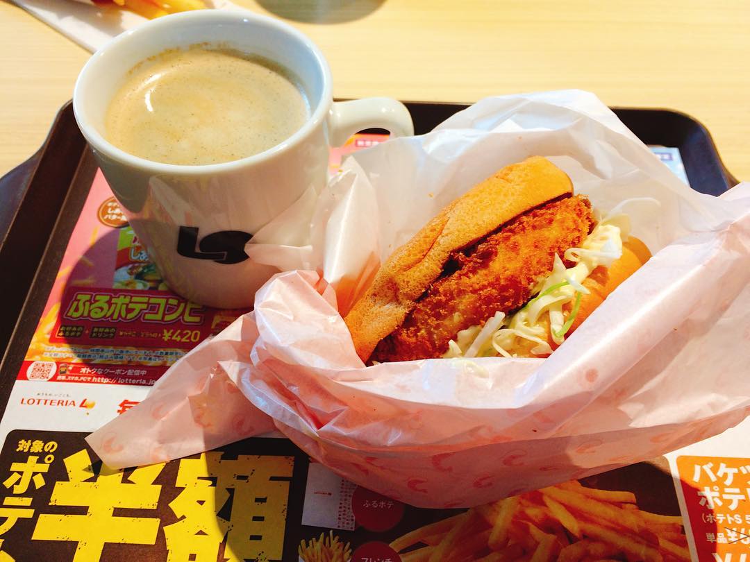池袋自由行 LOTTERIA ロッテリア