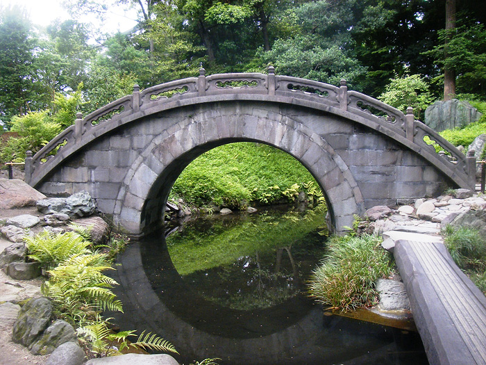 東京小石川後樂園圓月橋