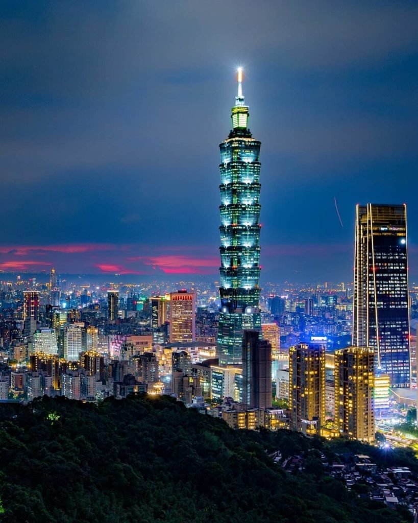 象山親山步道夜景