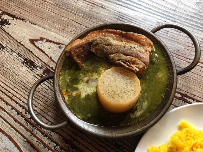 東京必食咖喱飯 涉谷咖喱飯 與五郎 菠菜豬肉咖喱