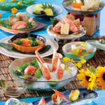午餐:夏の特別昼会席 5,600円|大阪蟹 大阪食蟹 大阪美食 大阪必食 高級版蟹道樂:網元別館