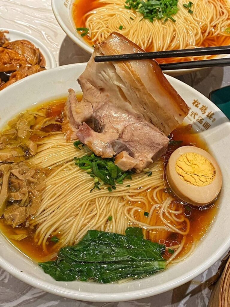 深圳卓悅中心 - 松鶴樓招牌麵