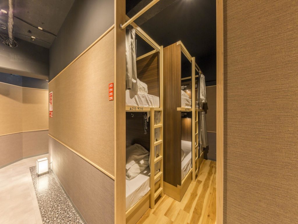 東京住宿 東京膠囊旅館 窮遊東京 獨遊東京 東京自由行 淺草膠囊旅館：淺草橋 EAST 57 青年旅館