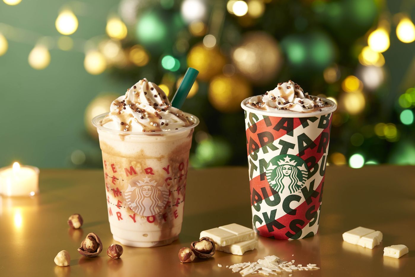 堅果白朱古力星冰樂 Nutty white chocolate frappuccino ナッティ ホワイト チョコレート フラペチーノ 及 堅果白摩卡 Natti White Mocha ナッティ ホワイト モカ 2019 starbucks holiday 第二彈 2019 聖誕 日本星巴克 隨行杯 2019 聖誕 日本 星巴克 馬克杯 2019 聖誕 日本starbucks杯 2019 聖誕 日本starbucks 杯 2019 聖誕 日本 starbucks 杯