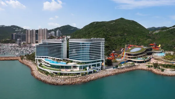 富麗敦海洋公園酒店外觀,享受無敵海景的奢華度假體驗
