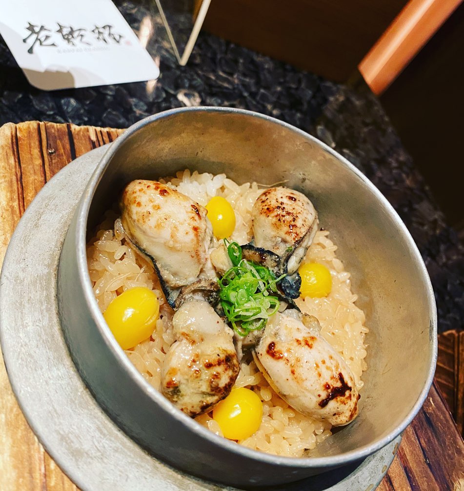 日本牡蠣釜飯