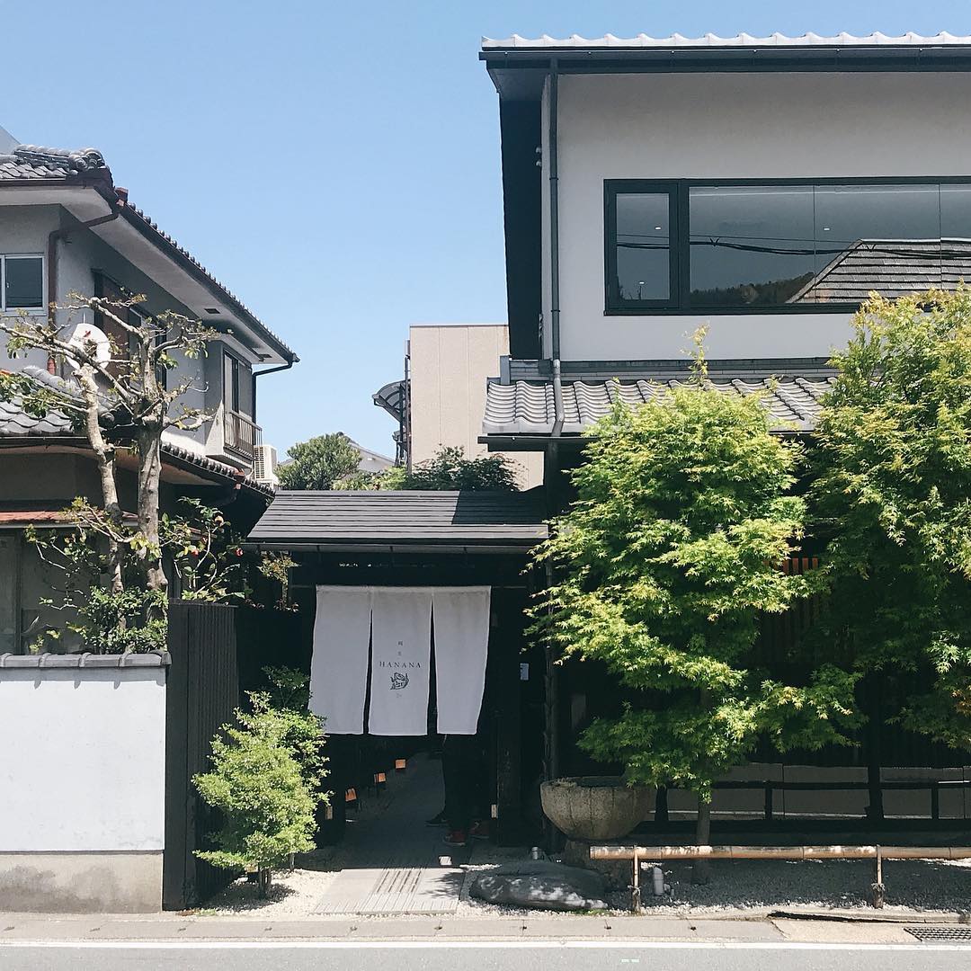 嵐山美食推介：鯛匠 HANANA 鯛魚茶漬飯 店舖外觀