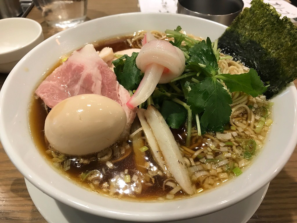 東京拉麵 東京拉麵店推薦 東京沾麵 米其林拉麵 銀座拉麵 むぎとオリーブ拉麵 蛤蜊拉麵