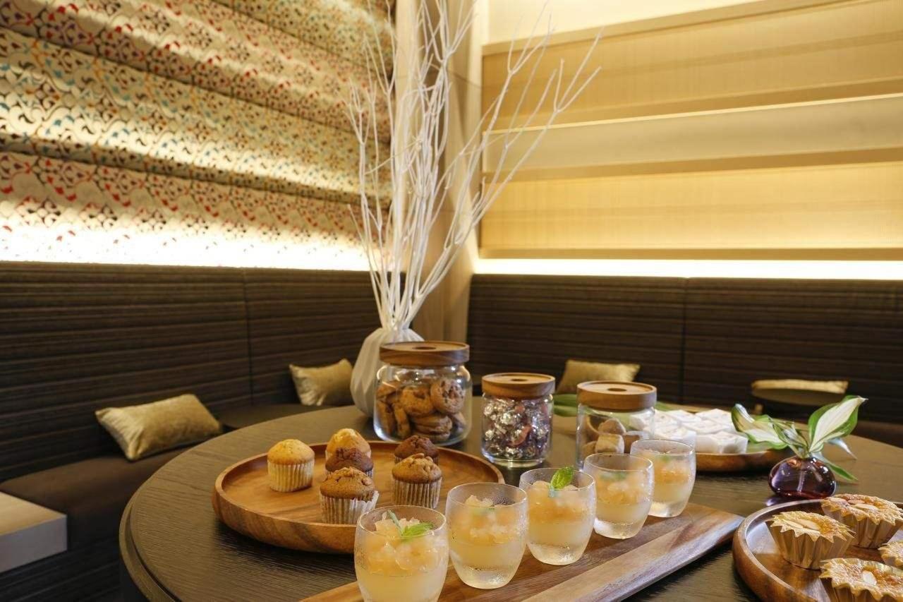 15:00〜17:00是下午茶時段｜有馬溫泉SPA TERRACE 紫翠（Shisui｜スパ テラス 紫翠）有馬溫泉 有馬溫泉旅館 有馬溫泉酒店 有馬溫泉飯店 有馬天然溫泉 Arima Onsen 有馬温泉