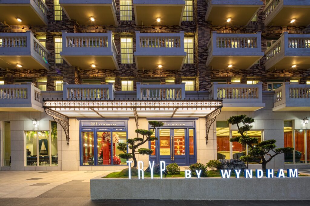 2024台北十大新酒店 - Wyndham Hotel Linkou 門口