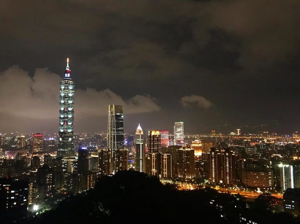 象山親山步道夜景
