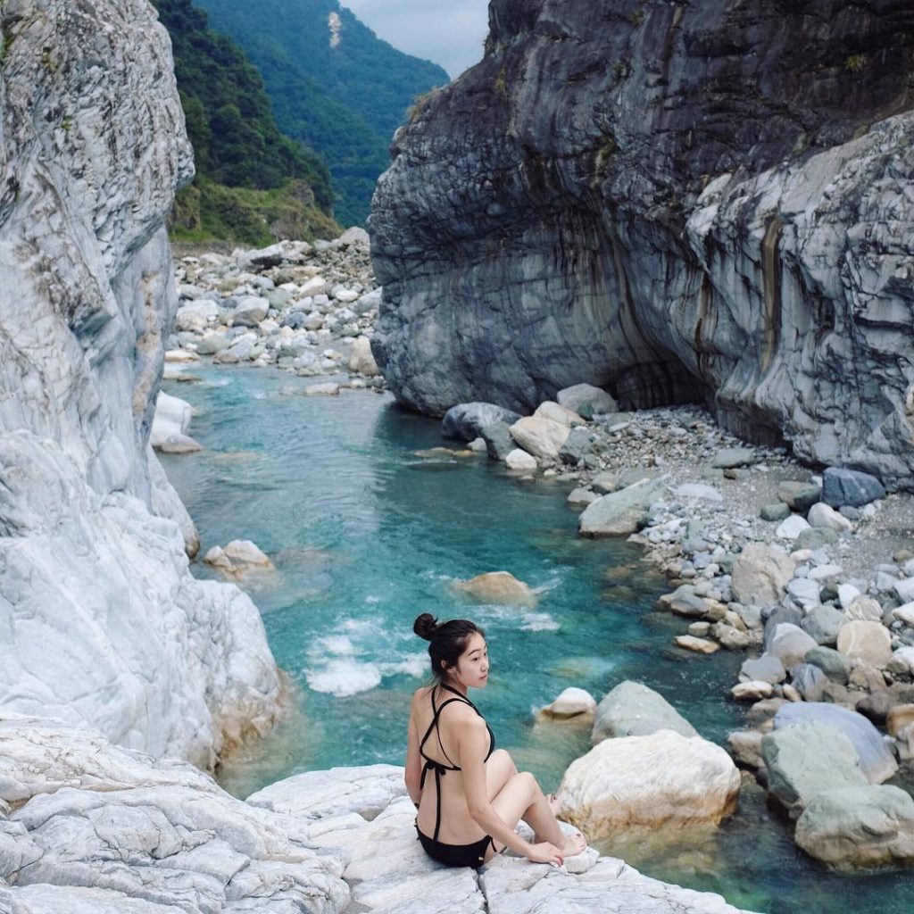台灣溯溪 花蓮溯溪 二子山溯溪 溯溪路線
二子山野溪溫泉