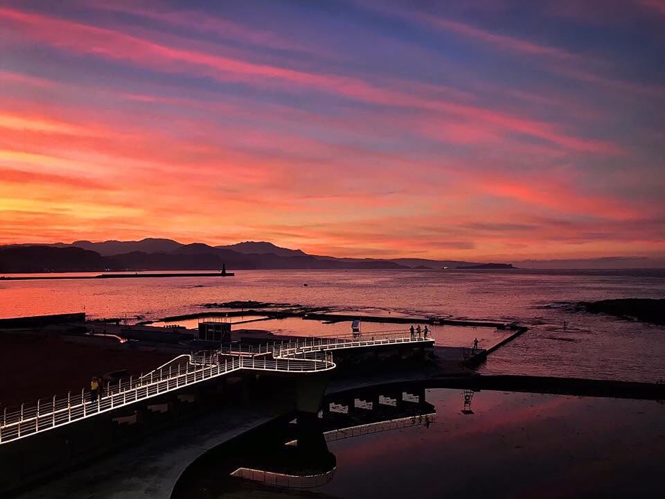 和平島公園美麗夕陽 和平島海角樂園 基隆景點 基隆行程 基隆自由行 基隆一日遊