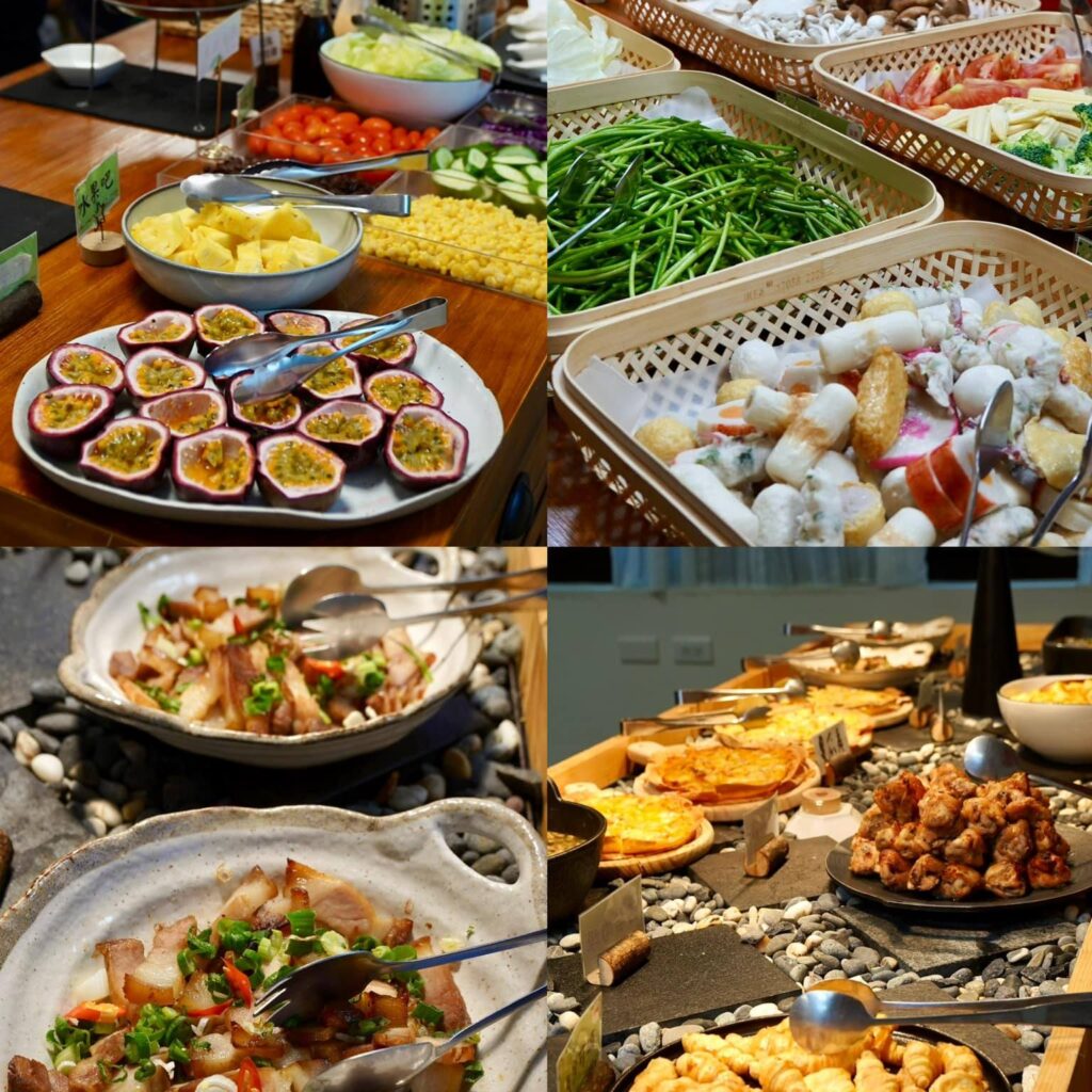 泰雅族部落餐桌