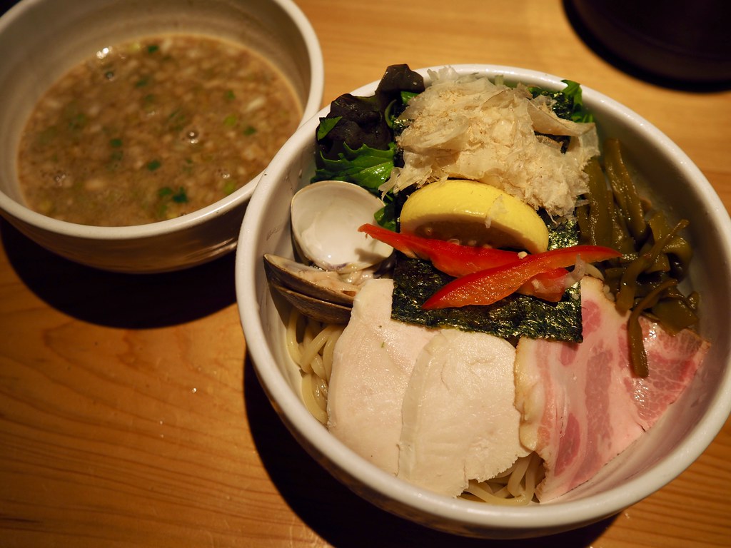 東京拉麵 東京拉麵店推薦 東京沾麵 米其林拉麵 銀座拉麵 むぎとオリーブ拉麵 蛤蜊拉麵