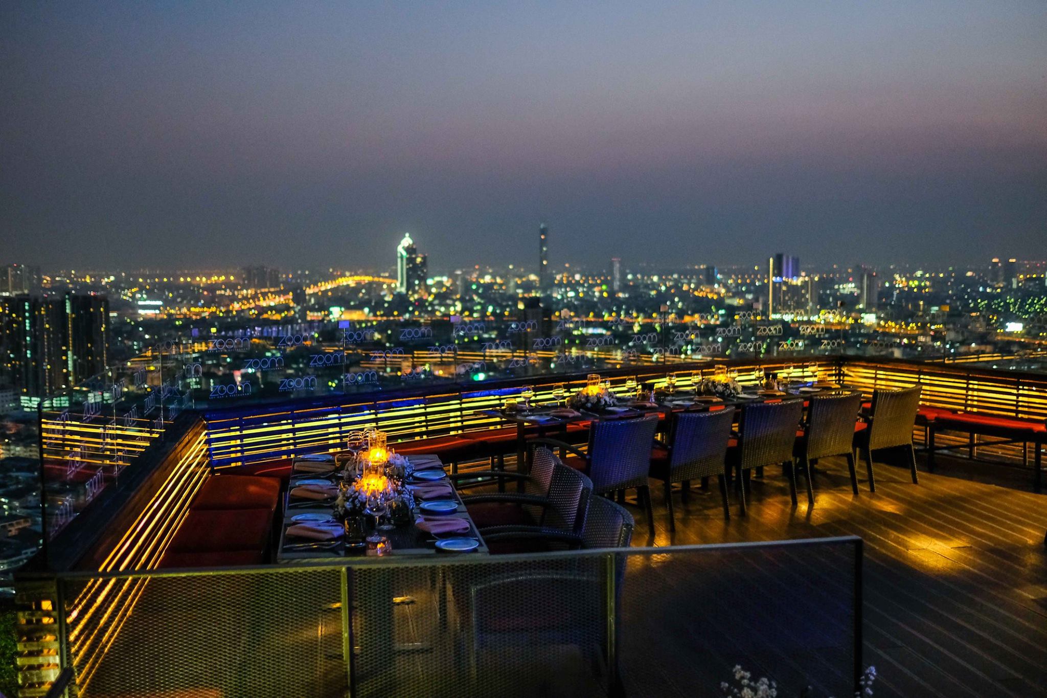 360度無敵靚景！曼谷十大天台酒吧Sky Bar！(後篇) - ZOOM Sky Bar & Restaurant