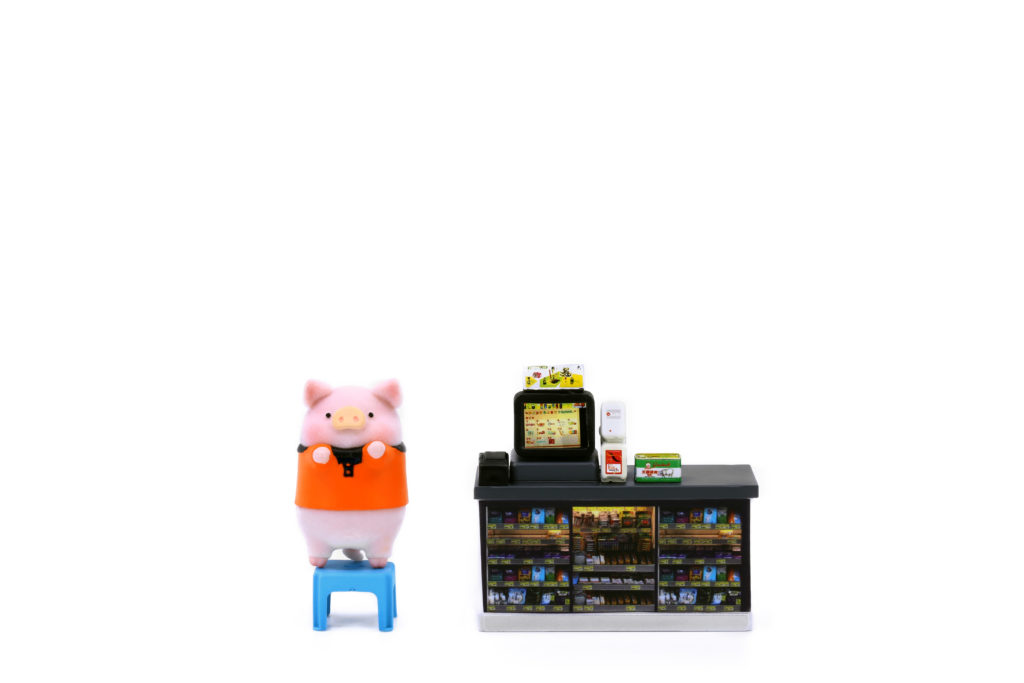 7-11 優惠 7-11 印花精品 7-11便利店 7-11 換購 7-Eleven 7仔 模型 玩具 香港7-11 香港7-Eleven LuLu豬 lulu pig TINY