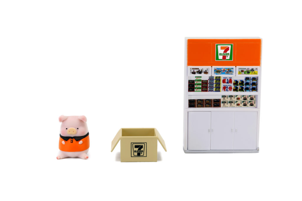 7-11 優惠 7-11 印花精品 7-11便利店 7-11 換購 7-Eleven 7仔 模型 玩具 香港7-11 香港7-Eleven LuLu豬 lulu pig TINY