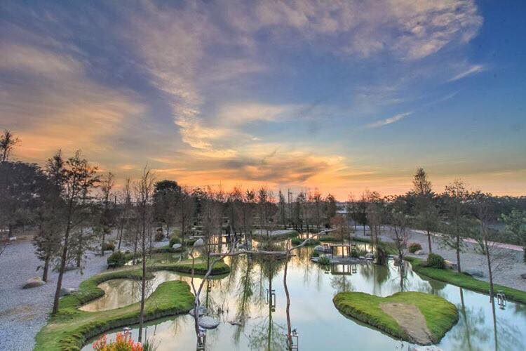 台中景點 古坑珍‧粉紅城堡 水漾森林敎堂 摩爾花園 打卡景點 澄霖沉香味道森林館 華山溪吊橋 雲林 雲林一日遊 雲林景點 萬年峽谷