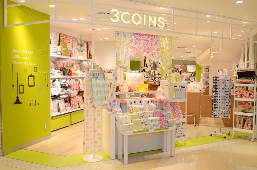 3Coins+|大阪購物 心齋橋 100円店 大阪百元店