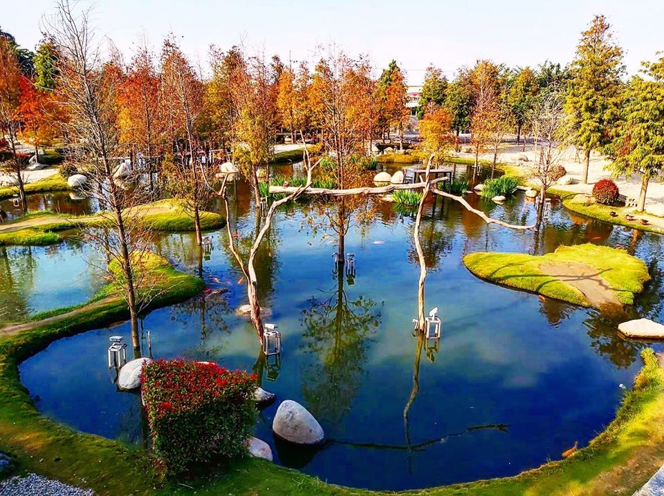 台中景點 古坑珍‧粉紅城堡 水漾森林敎堂 摩爾花園 打卡景點 澄霖沉香味道森林館 華山溪吊橋 雲林 雲林一日遊 雲林景點 萬年峽谷