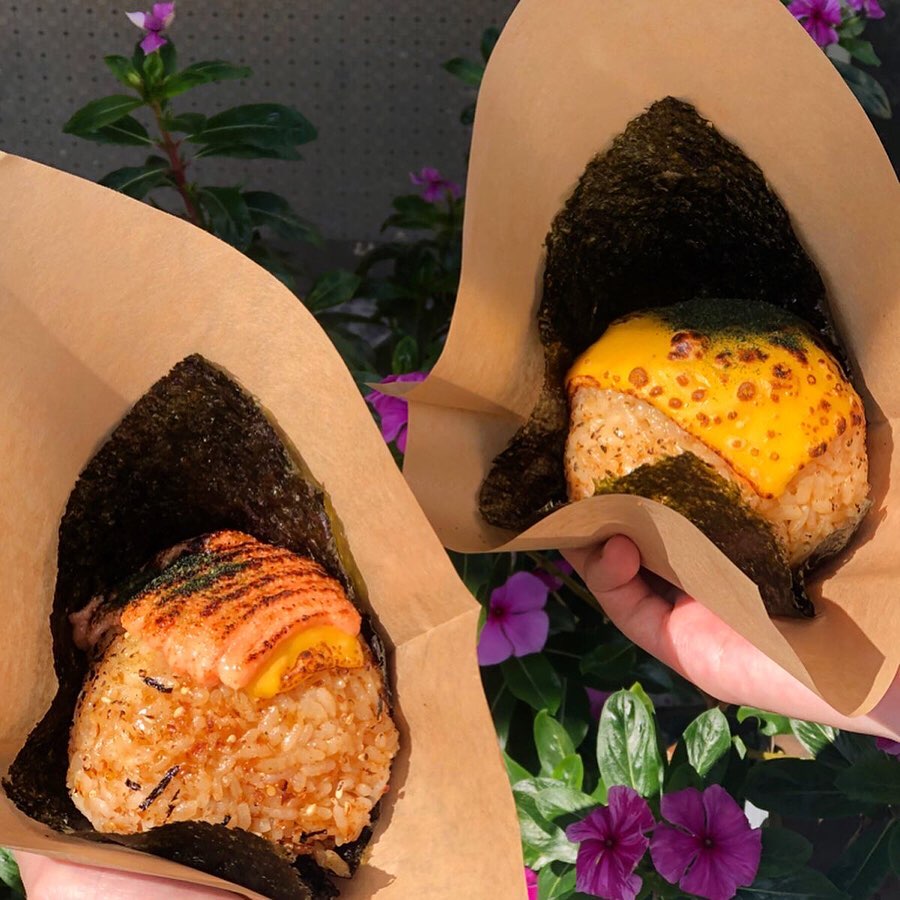 炙燒起司明太子飯團 山丸日式飯糰 魚吃土手作三文治 爆漿起司瀑布黑磚三明治 台中早餐店推薦 台中早餐必吃推薦 台中好吃早餐台中超好吃早餐台中特色早餐