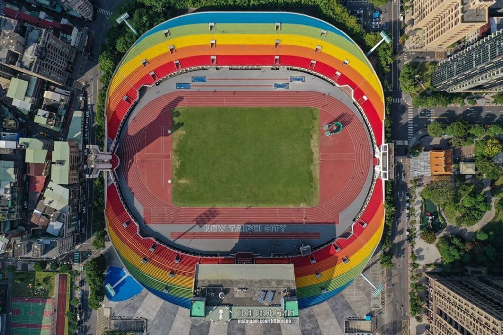 板橋第一運動場空拍圖 板橋第一運動場 板新站 新北捷運環狀線路線圖​ 新北捷運沿線景點 新北捷運正式通車 新北捷運一日遊 新北捷運環狀線