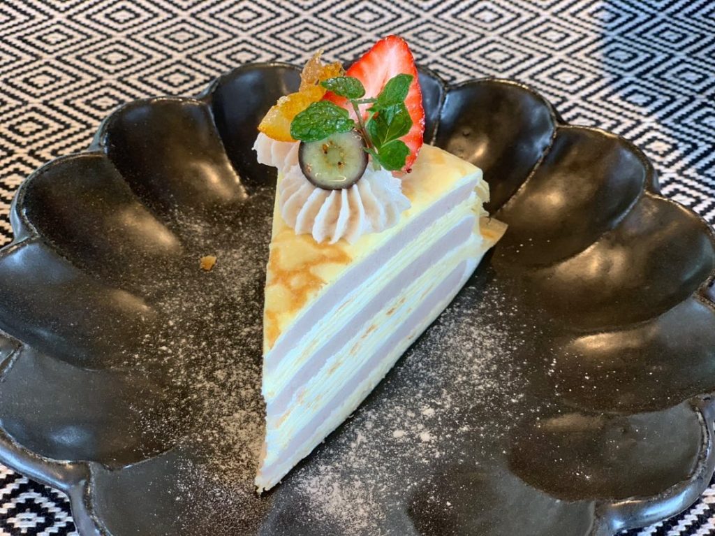 芋泥千層 Tjuku cafe 啾咕咖啡 宜蘭必吃甜點 宜蘭甜品 宜蘭美食 宜蘭甜點 頭城蘭陽博物館公園 烏石港