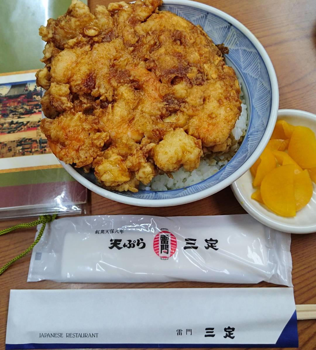 東京天丼 天婦羅蓋飯 三定 海鮮天丼