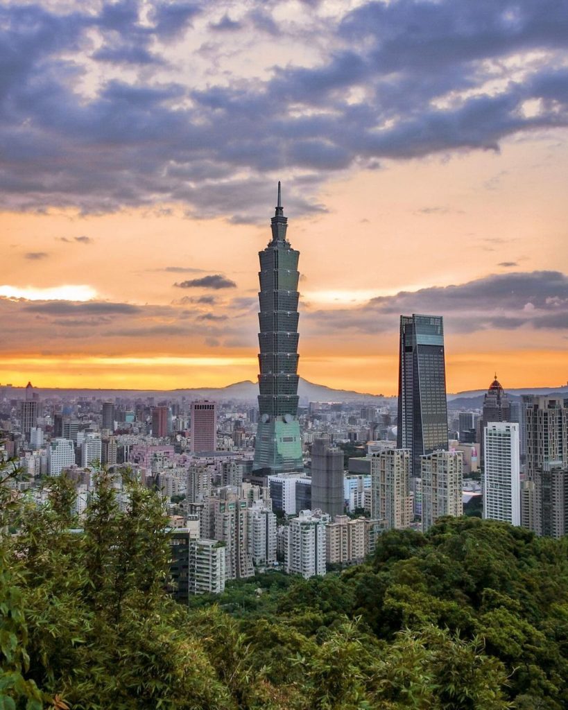 象山親山步道夕陽