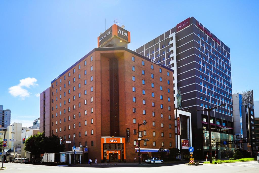 日本必住！札幌十大人氣酒店(後篇)APA酒店 札幌薄野站前 (APA Hotel Sapporo-Susukino-Ekimae)