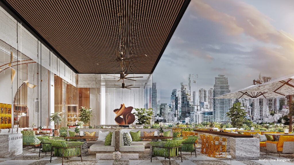 除了購物與美食外,One Bangkok更擁有兩大高貴奢華的酒店 - The Ritz Carlton Bangkok 及 Andaz One Bangkok