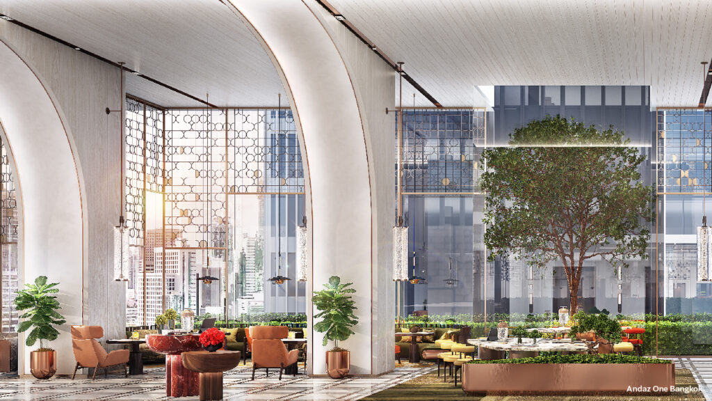 除了購物與美食外,One Bangkok更擁有兩大高貴奢華的酒店 - The Ritz Carlton Bangkok 及 Andaz One Bangkok