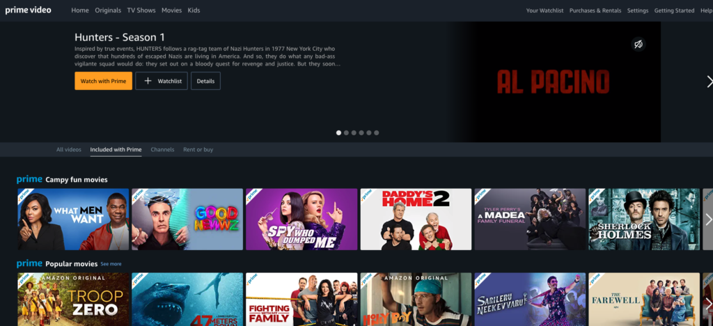 amazon prime video 香港 amazon prime 香港 amazon prime hong kong 睇戲網 煲劇網 串流平台 電影App