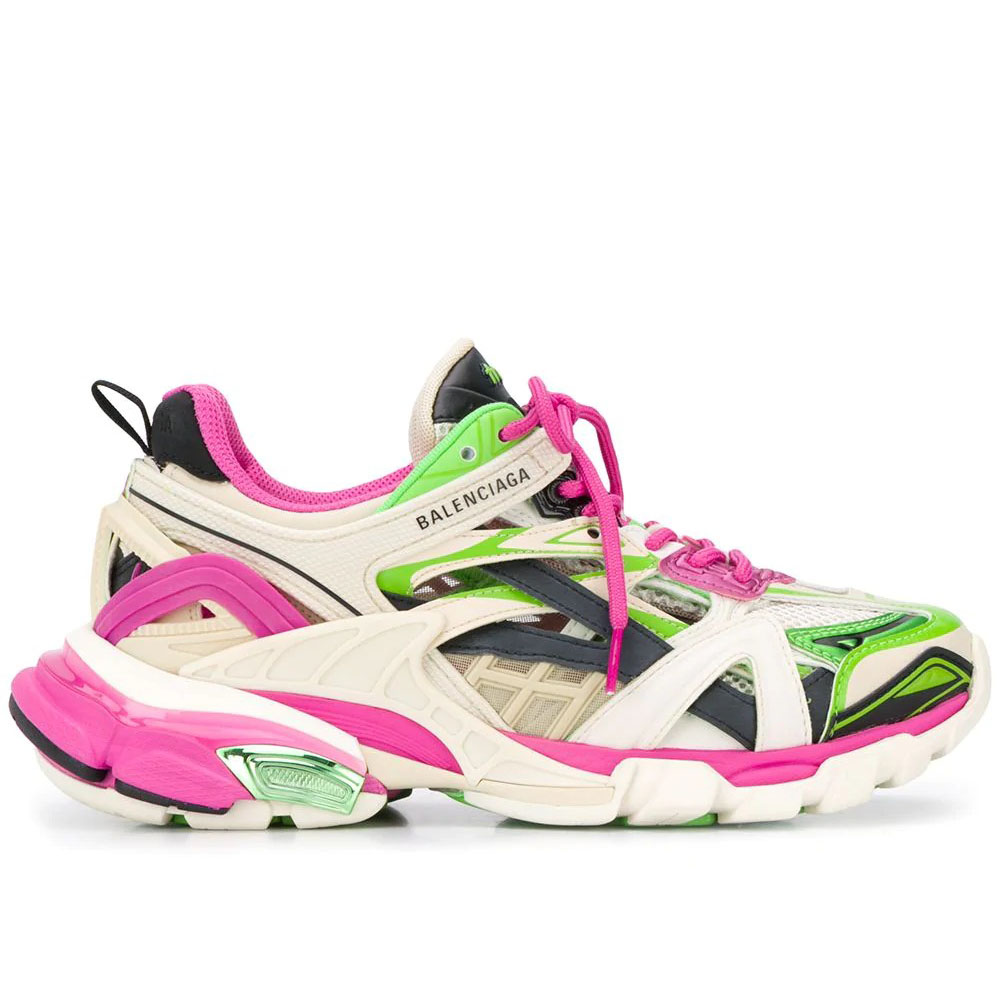 春夏鞋款 2020春夏鞋款 2020春夏流行鞋款 春夏鞋款穿搭 鏈帶鞋款 Farfetch BALENCIAGA Track.2 sneakers