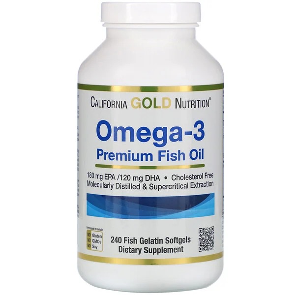 iHerb折扣 iHerb優惠 iHerb魚油 iHerb歐米加3 iHerb Omega3
California Gold Nutrition Omega-3優質魚油丸