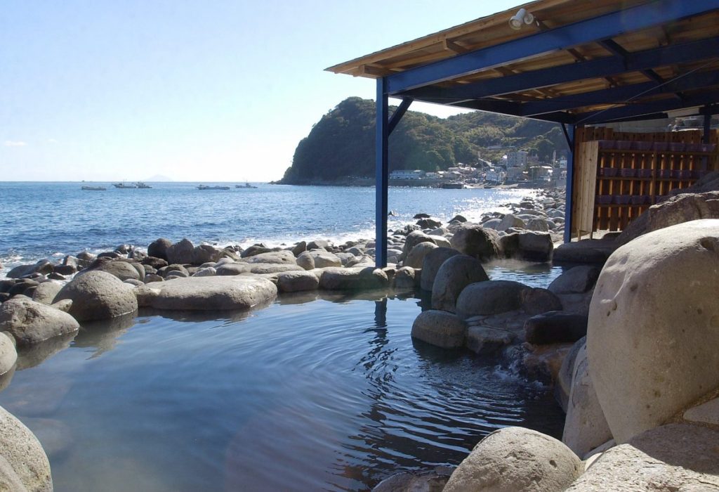 海景露天風呂：黑根岩風呂 伊豆半島溫泉旅館 望水日式旅館