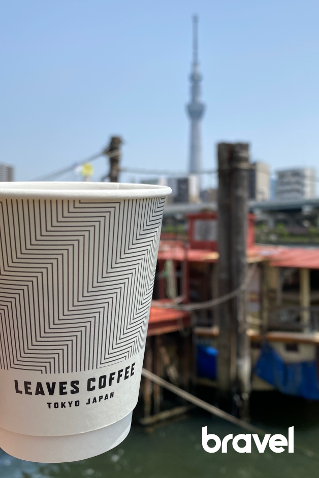 蔵前咖啡店Leaves Coffee Apartment店外景色