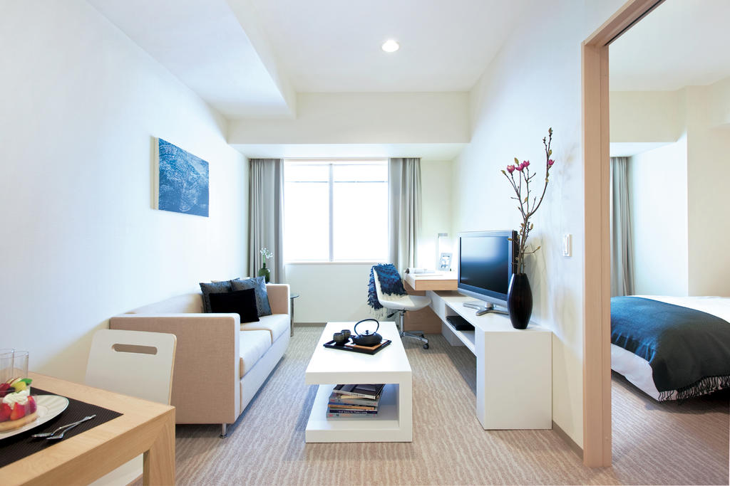 One Bedroom（一房公寓）：客廳 大阪親子酒店 大阪親子住宿 大阪親子飯店 大阪親子友善飯店 One Bedroom(一房公寓) 客廳