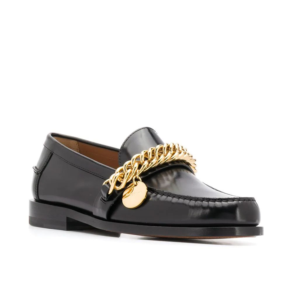 春夏鞋款 2020春夏鞋款 2020春夏流行鞋款 春夏鞋款穿搭 樂福鞋 Loafers
GIVENCHY chain detail loafers Farfetch