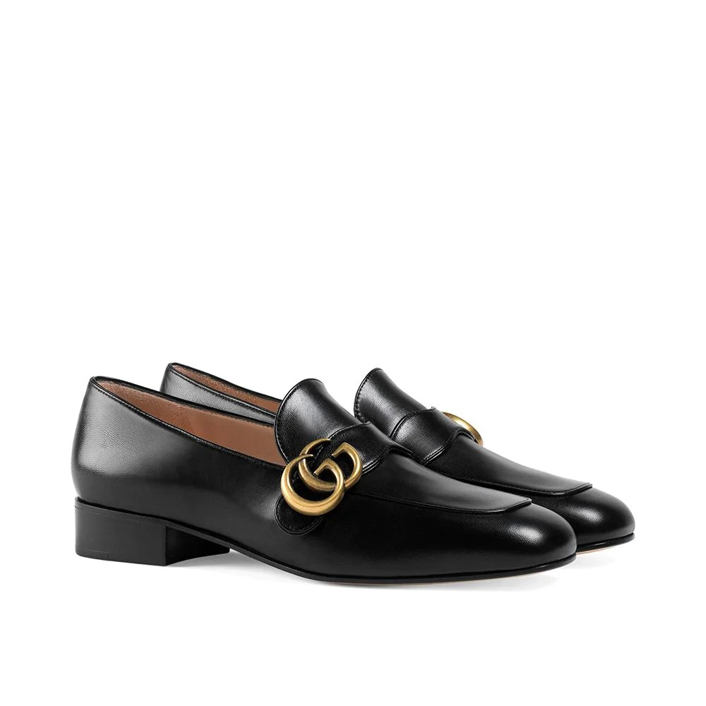 春夏鞋款 2020春夏鞋款 2020春夏流行鞋款 春夏鞋款穿搭 樂福鞋 Loafers
GUCCI Double G loafers Farfetch