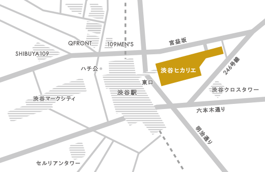 東京逛街必去！涉谷血拼地圖［女生篇］涉谷HIKARIE(渋谷ヒカリエ)