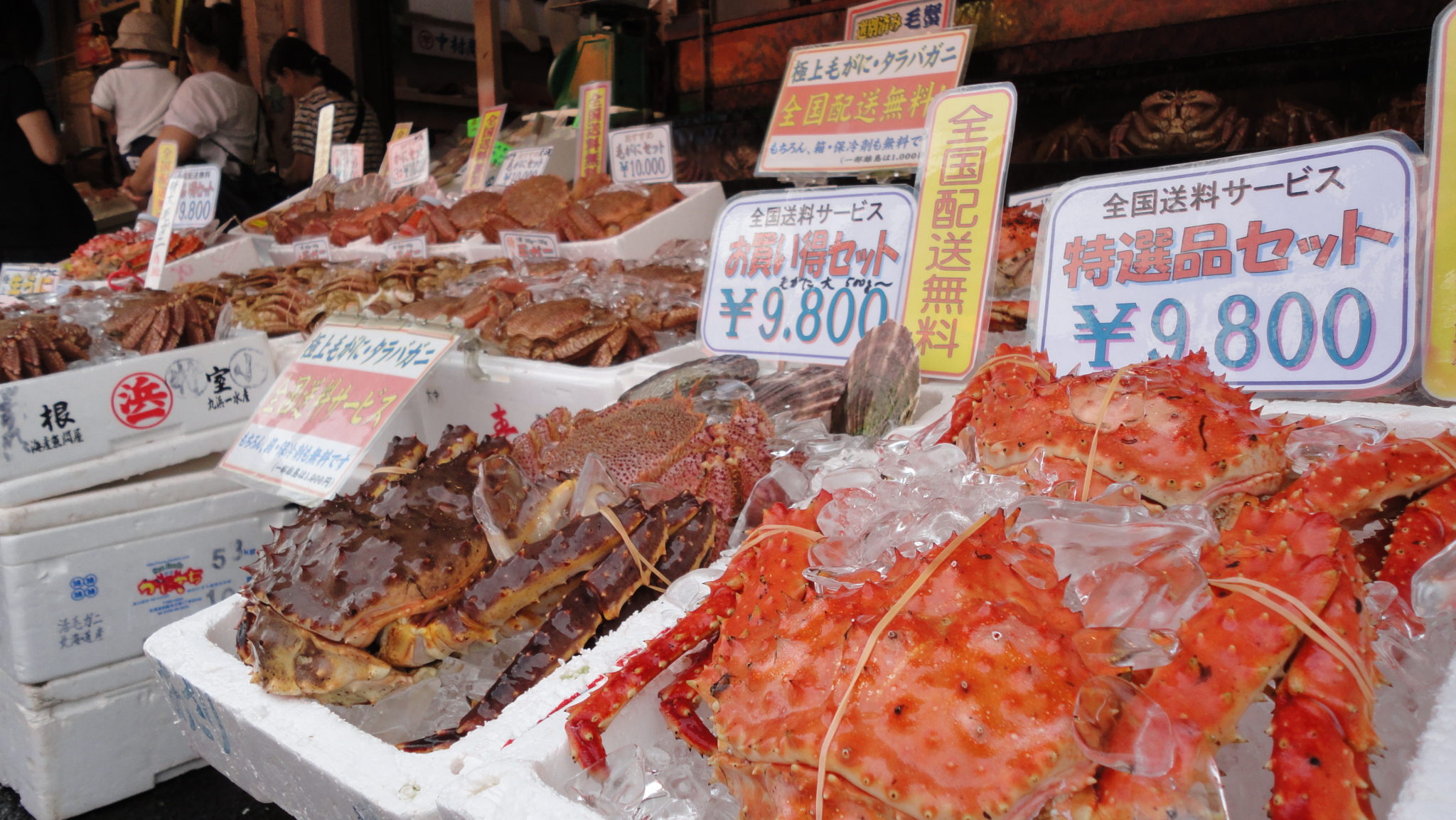 函館朝市（Hakodate Asaichi）｜北海道 Hokkaido 北海道景點 北海道行程 北海道道南景點 函館 Hakodate 函館景點 函館交通 函館市電 函館市電一日券 函館行程 函館一日遊 函館美食 函館水果 函館釣烏賊