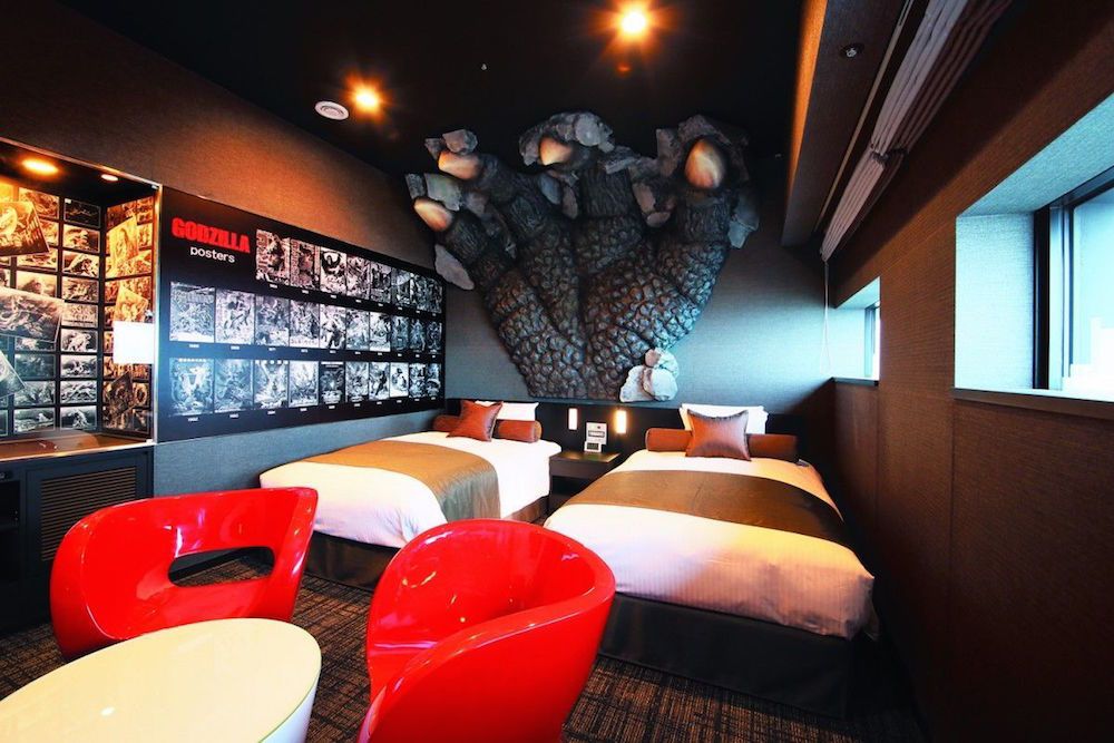 血拼必住！車站5分鐘、近購物點！新宿方便酒店十選！﹝後篇﹞Hotel Gracery Shinjuku(哥斯拉酒店) - 哥斯拉主題客房「GODZILLA ROOM」