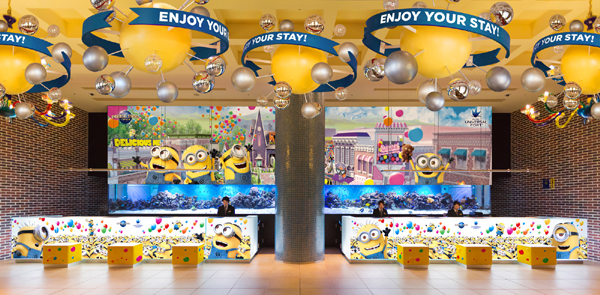 MINIONS主題大堂 大阪親子酒店 大阪親子住宿 大阪親子飯店 大阪親子友善飯店